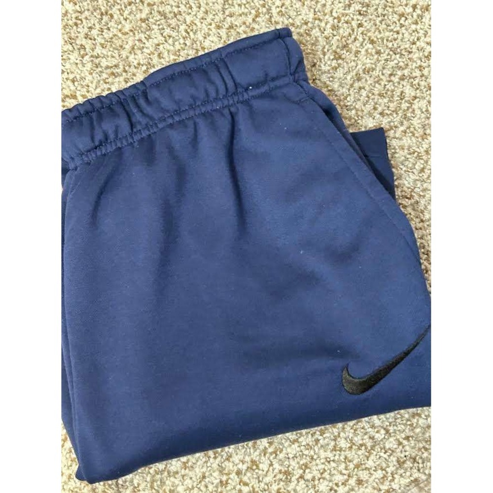 Nike Mens Dri-FIT Training Pants Navy Blue Joggers 860369-429 Size M Athletic